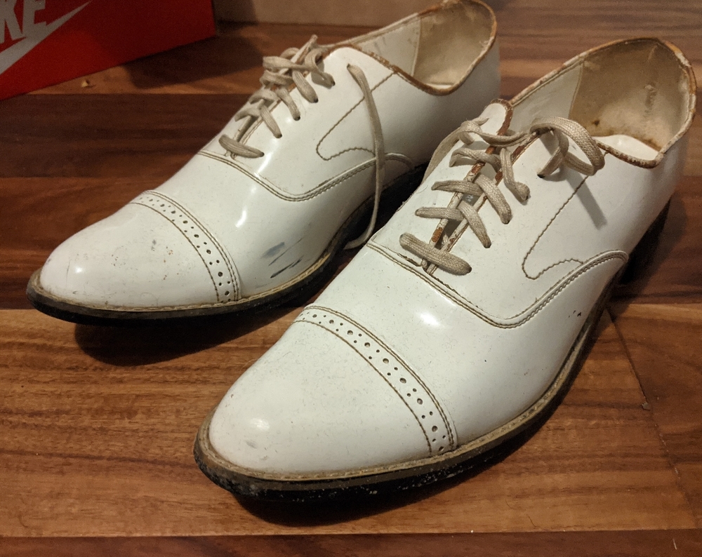 Stacy LTD White Dress Shoes Size 11